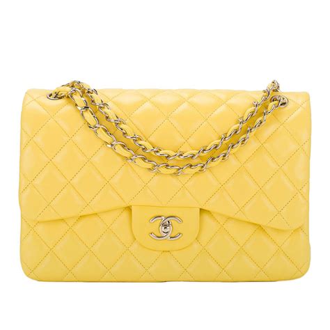 chanel yellow purse|chanel purses outlet.